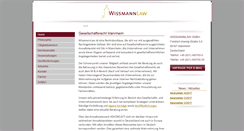 Desktop Screenshot of gesellschaftsrecht-mannheim.com